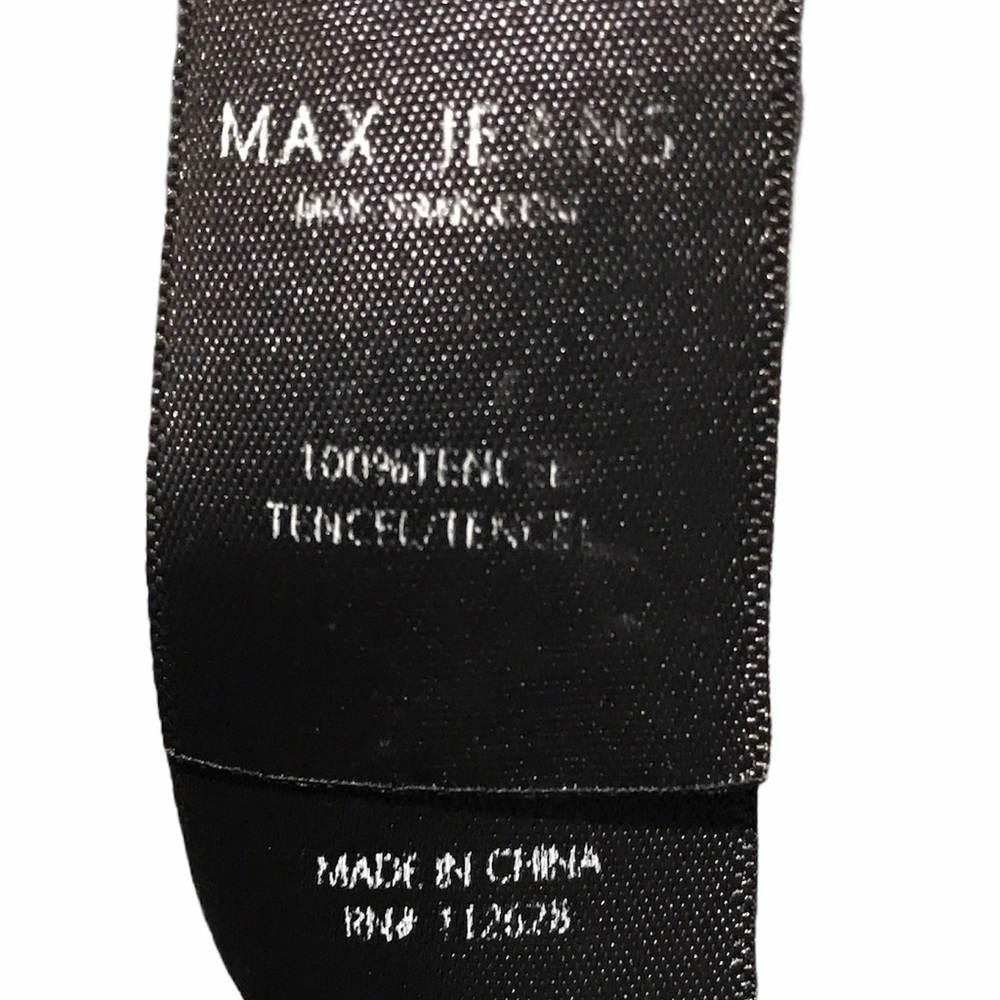 Max Jeans Tencel Drape Open Front Utility Vest - image 6